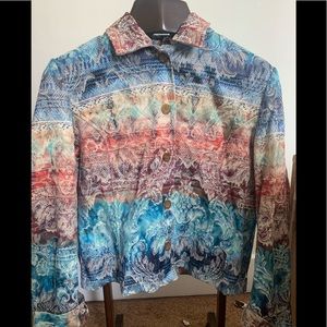 Coldwater Creek Jacquard Jacket, Large